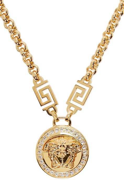 versace gold pendants|authentic versace jewelry.